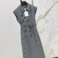 $96.00 USD Christian Dior Dresses Sleeveless For Women #1452577