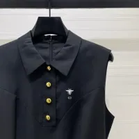 $85.00 USD Christian Dior Dresses Sleeveless For Women #1452580