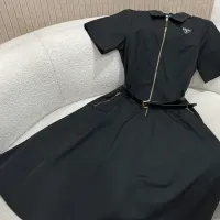 $88.00 USD Prada Dresses Short Sleeved For Women #1452739