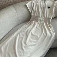 $80.00 USD Prada Dresses Short Sleeved For Women #1452743