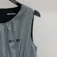 $80.00 USD MIU MIU Dresses Sleeveless For Women #1452745