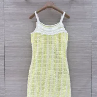 $130.00 USD Chanel Dresses Sleeveless For Women #1452994