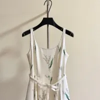 $135.00 USD Christian Dior Dresses Sleeveless For Women #1452995