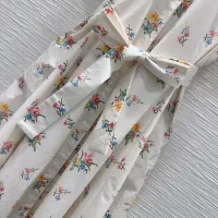 $115.00 USD Christian Dior Dresses Short Sleeved For Women #1452998