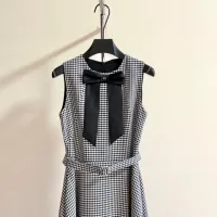 $145.00 USD Christian Dior Dresses Sleeveless For Women #1452999
