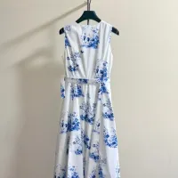 $140.00 USD Christian Dior Dresses Sleeveless For Women #1453006