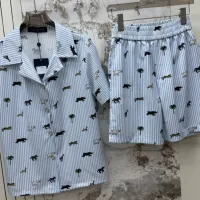 $76.00 USD Louis Vuitton LV Pajamas Short Sleeved For Women #1453155