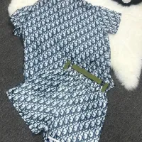 $76.00 USD Christian Dior Pajamas Short Sleeved For Women #1453191