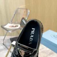$96.00 USD Prada Leather Shoes For Women #1453192