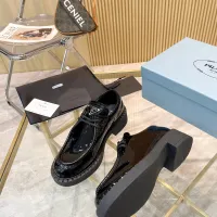 $96.00 USD Prada Leather Shoes For Women #1453192