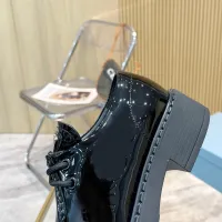 $96.00 USD Prada Leather Shoes For Women #1453192
