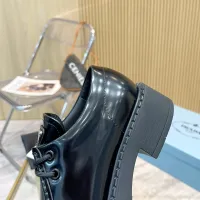 $96.00 USD Prada Leather Shoes For Women #1453194