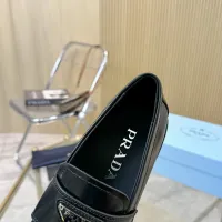 $100.00 USD Prada Leather Shoes For Women #1453198