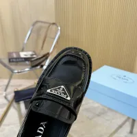 $100.00 USD Prada Leather Shoes For Women #1453201