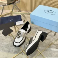 $105.00 USD Prada Leather Shoes For Women #1453202