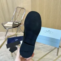 $105.00 USD Prada Leather Shoes For Women #1453203
