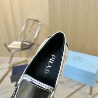 $105.00 USD Prada Leather Shoes For Women #1453208