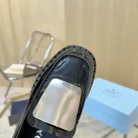 $105.00 USD Prada Leather Shoes For Women #1453211