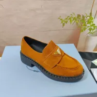 $98.00 USD Prada Leather Shoes For Men #1453220