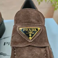 $98.00 USD Prada Leather Shoes For Women #1453221