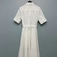 $128.00 USD Christian Dior Dresses Short Sleeved For Women #1453222