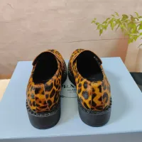 $98.00 USD Prada Leather Shoes For Men #1453226
