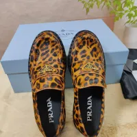 $98.00 USD Prada Leather Shoes For Men #1453226