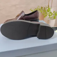 $98.00 USD Prada Leather Shoes For Women #1453227