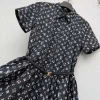 $125.00 USD Louis Vuitton LV Dresses Short Sleeved For Women #1453228