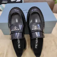 $98.00 USD Prada Leather Shoes For Women #1453230