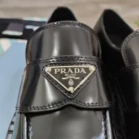 $98.00 USD Prada Leather Shoes For Men #1453231