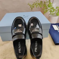 $98.00 USD Prada Leather Shoes For Women #1453232