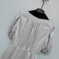 $128.00 USD Louis Vuitton LV Dresses Short Sleeved For Women #1453234