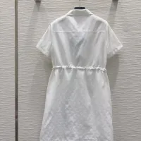 $82.00 USD Prada Dresses Short Sleeved For Women #1453239
