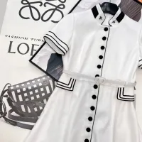 $140.00 USD Christian Dior Dresses Short Sleeved For Women #1453240
