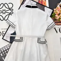 $140.00 USD Christian Dior Dresses Short Sleeved For Women #1453240