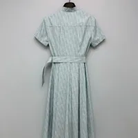 $132.00 USD Christian Dior Dresses Short Sleeved For Women #1453246