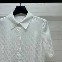 $80.00 USD Fendi Dresses Short Sleeved For Women #1453250