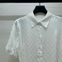 $80.00 USD Fendi Dresses Short Sleeved For Women #1453250