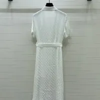$80.00 USD Fendi Dresses Short Sleeved For Women #1453250