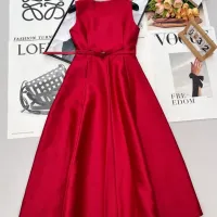 $130.00 USD Christian Dior Dresses Sleeveless For Women #1453259