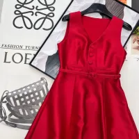$130.00 USD Christian Dior Dresses Sleeveless For Women #1453259