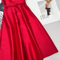 $130.00 USD Christian Dior Dresses Sleeveless For Women #1453259