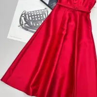 $130.00 USD Christian Dior Dresses Sleeveless For Women #1453259