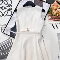$130.00 USD Christian Dior Dresses Sleeveless For Women #1453260
