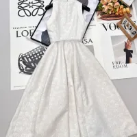 $140.00 USD Christian Dior Dresses Sleeveless For Women #1453283
