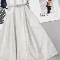 $140.00 USD Christian Dior Dresses Sleeveless For Women #1453283