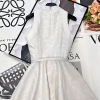 $140.00 USD Christian Dior Dresses Sleeveless For Women #1453283