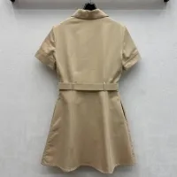 $118.00 USD Christian Dior Dresses Short Sleeved For Women #1453286