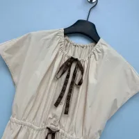 $122.00 USD Louis Vuitton LV Dresses Short Sleeved For Women #1453294